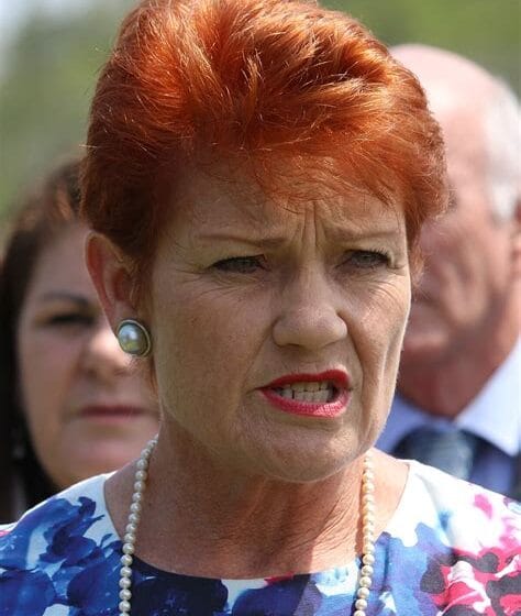 Pauline Hanson Says She Stands Up for Women. Her Words and Votes Tell a Different Story Pauline Hanson. Photo: Dragons Abreast Australia/Wikimedia Commons, licensed under CC BY 3.0. Image cropped.