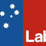 Australian Labor Party logo featuring the Southern Cross beside the word Labor.