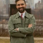Zohran Mamdani, New York State Assemblymember, photographed in Assembly District 36 in 2024.