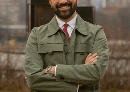 Zohran Mamdani, New York State Assemblymember, photographed in Assembly District 36 in 2024.