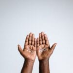 Two open hands marked Yes and No, representing consent and personal choice